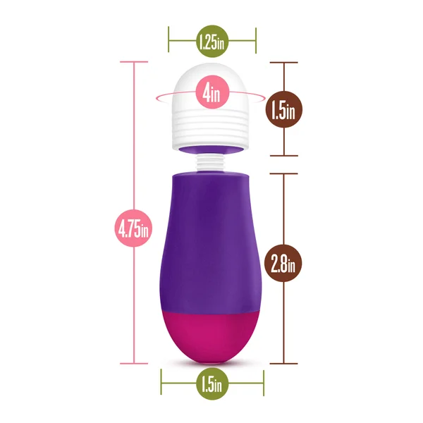 Aria - Vibra Wand - Plum — image 21 of 22