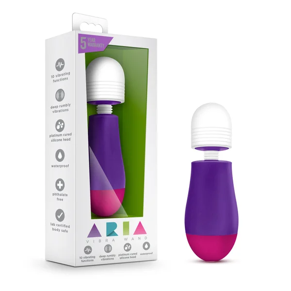 Aria - Vibra Wand - Plum — image 17 of 22