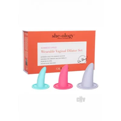 She ology Advanced Wearable Vaginal Dilator 3 Piece Set