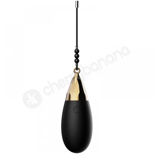 Evolved Egg-citment Vibrating Black Egg With 3 Sleeves & Wireless Remote