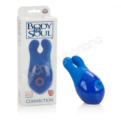 Body Soul Connection Blue Vibrating Massager