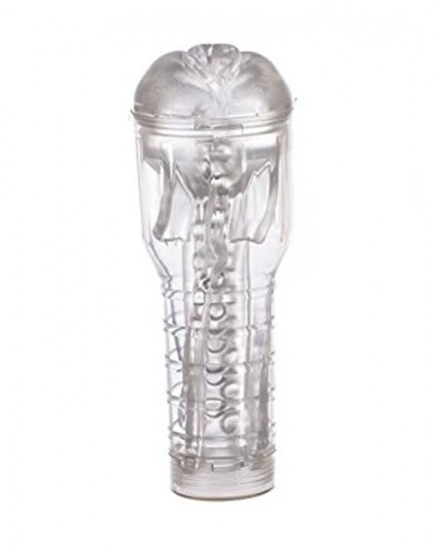 Clear Pussy Masturbator - Clear - One Size