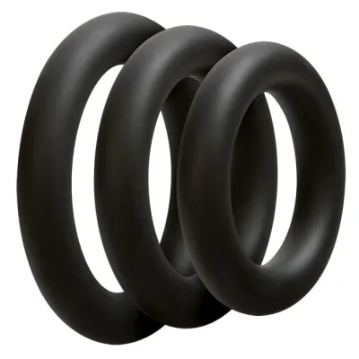 OptiMale C Ring Kit Thick Black
