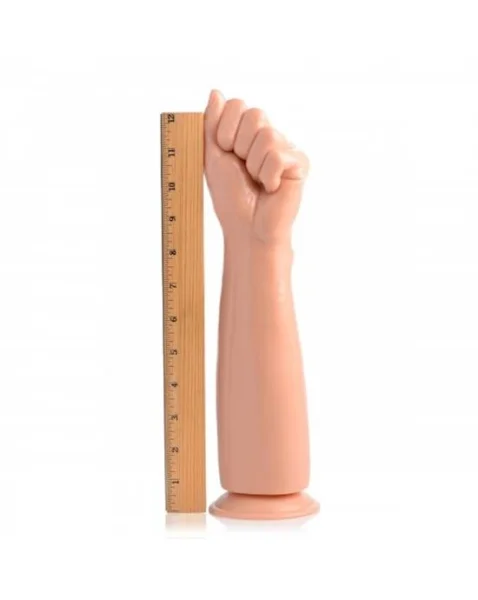 Fisto Clenched 13" Fist Dildo - Flesh - 13 Inch