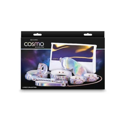 Cosmo Bondage 6 Piece Kit Rainbow