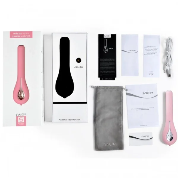 SVAKOM Siime Eye Camera Vibrator Rechargeable Waterproof Intelligent Multi-speed Wireless App-controlled Camera Vibrator
