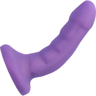 Curve Silicone G Spot Dildo by Tantus Amethyst