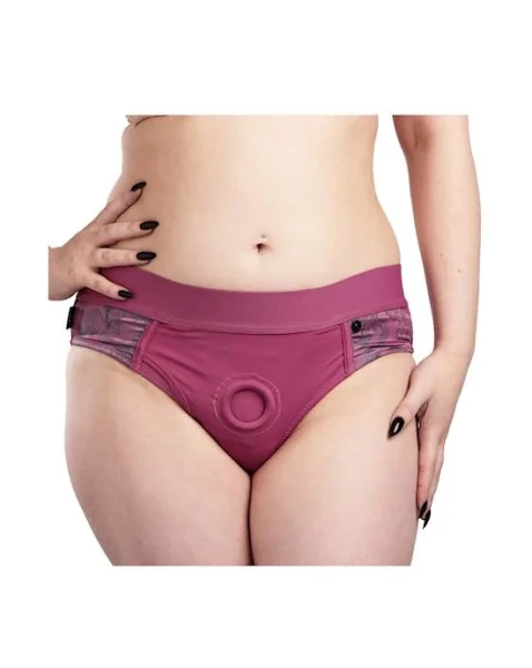 Bound Luxury Pegging Panty With Dildo - Pink -  M/l