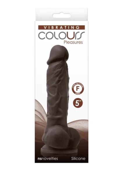 Colours - Pleasures - Vibrating - 5" Dildo — image 5 of 25