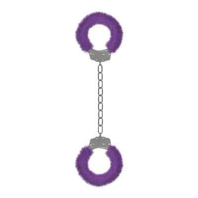 Beginner s Legcuffs Furry Purple