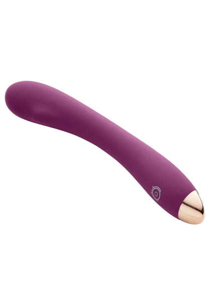 Cloud 9 G-Spot Slim 8 Inch Flexible Rechargeable G-Spot Vibrator - Plum