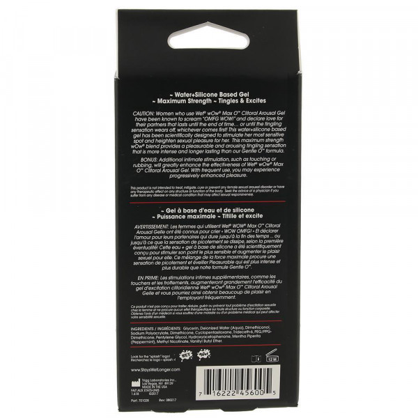 Wet WOW Max O Clitoral Stimulating Gel | 0.5oz (15ml) — image 6 of 13