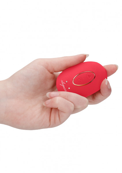 Mini Rechargeable Clitoral Stimulator - Precious - Red - Best Silicone Vibrator