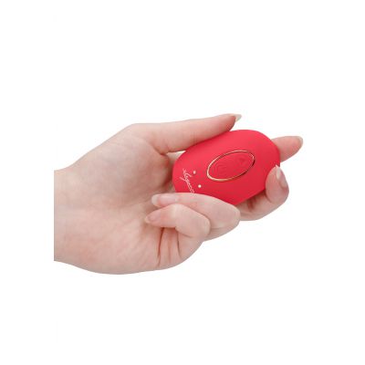 Mini Rechargeable Clitoral Stimulator Precious Red Best Silicone Vibrator