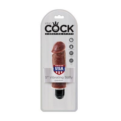 King Cock 5 In Vibrating Stiffy 5 Inch