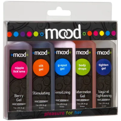 Mood Lube Pleasure for Her Asst Pack of 5