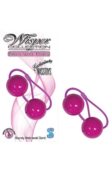 WISPER COLLECTION NEN-WA BALLS - PURPLE — image 2 of 4