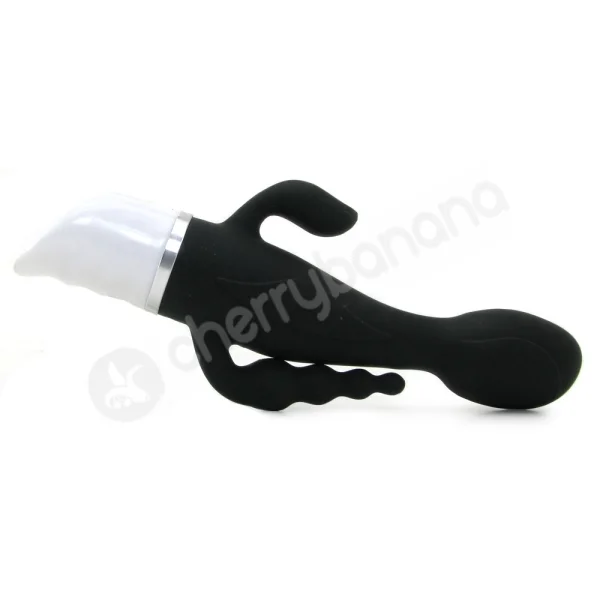 Le Reve Silicone Posable Black Vibrator