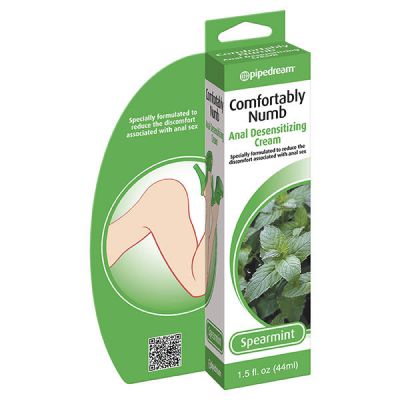 Comfortably Numb Anal Desensitising Cream Spearmint Flavoured 44 ml Tube