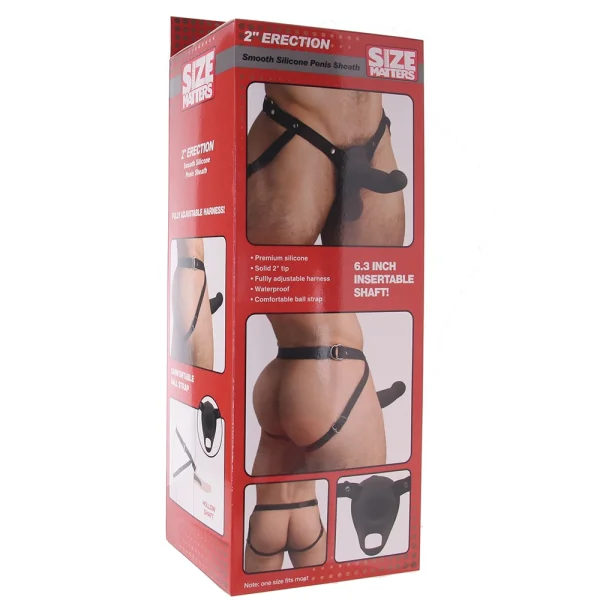 Size Matters 2 Inch Erection Smooth Sheath
