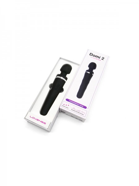 Lovense Domi 2 App Controlled Rechargeable Mini Wand Vibrator