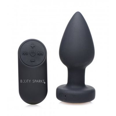 Vibrating LED Light Butt Plug Medium