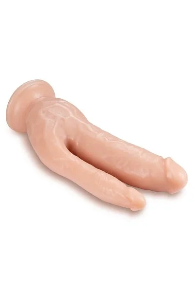 Blush Dr. Skin Vanilla 8 Inch DP Cock
