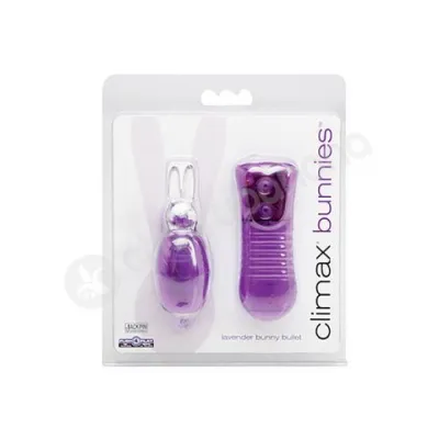 Climax Bunnies Lavender Bunny Bullet Vibrator