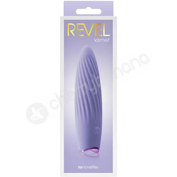 Revel Kismet Plush Silicone Purple Powerful Vibrator