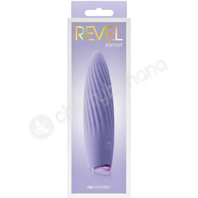 Revel Kismet Plush Silicone Purple Powerful Vibrator