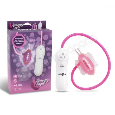 Butterfly Tingle Vibrating Clitoral Pump