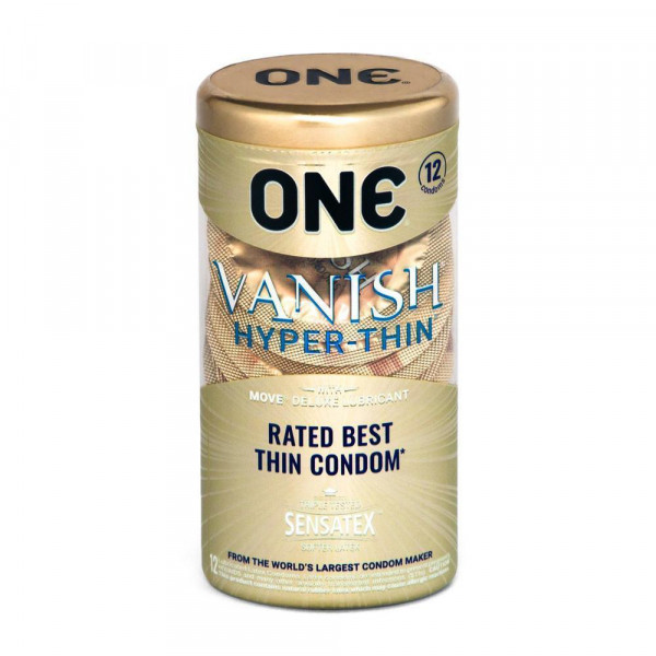 ONE Vanish Hyper-Thin Condoms (12 Pack)