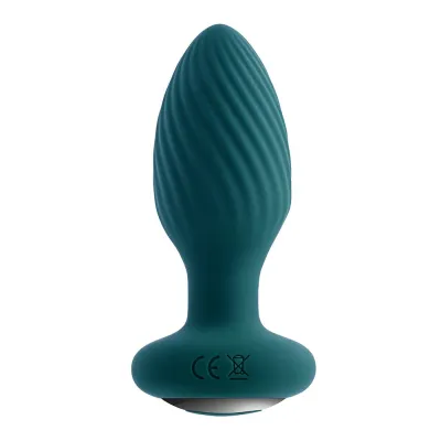 Butt Plugs Playboy Spinning Tail Teaser Rechargeable Remote Controlled Vibrating Rotating Silicone Anal Plug Sa
