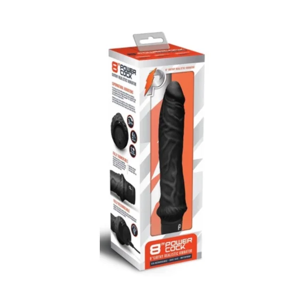 Powercock 8 inches Girthy Realistic Vibrator — image 5 of 11