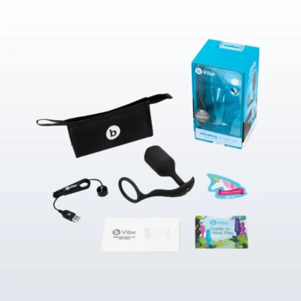 B-Vibe Vibrating Cock Ring - Snug &amp; Tug (XL)