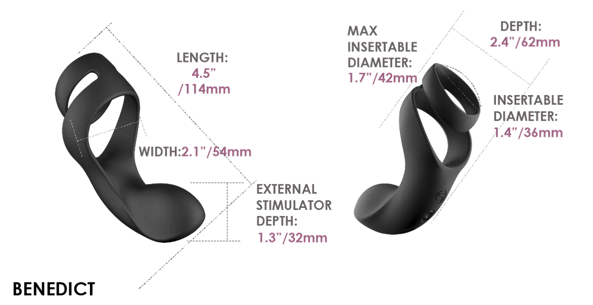 Svakom Benedict Double Ring Perineum Stimulator — image 13 of 14