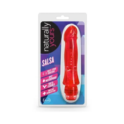 Naturally Yours Salsa Vibrator Red