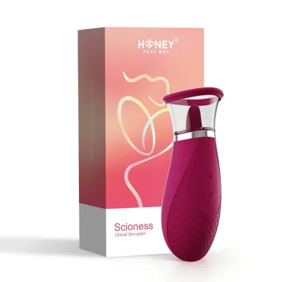 Scioness Sucking and Licking Clitoral Stimulator Wine Purple