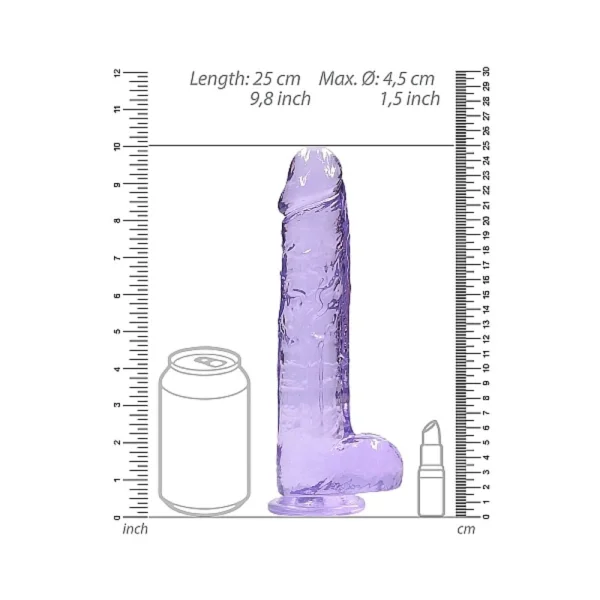 Realrock Realistic Dildo With Balls 9 inches — image 9 of 11