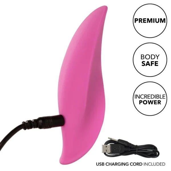 LuvMor Foreplay Rechargeable Silicone Waterproof Clitoral Vibrator By CalExotics