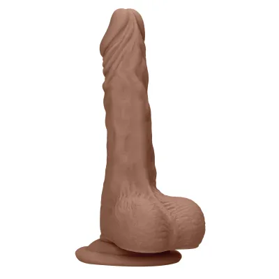 7 Inch Dong With Testicles Tan