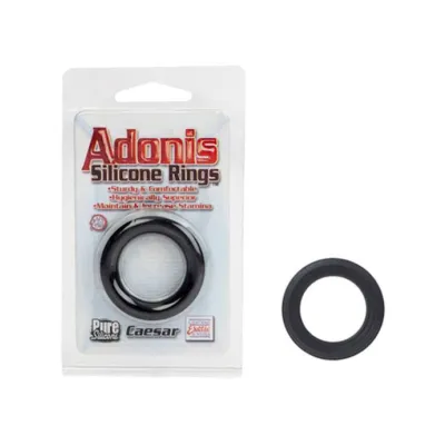Adonis Silicone Ring Caesar Black Black