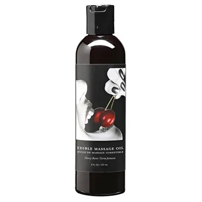 Earthly Body Cherry Edible Massage Oil