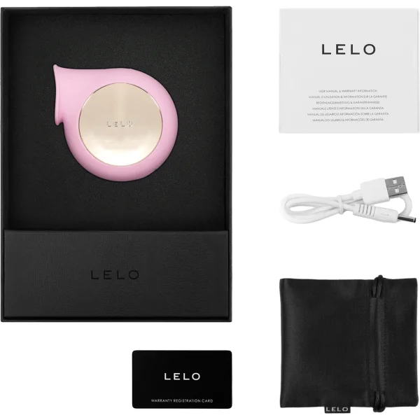 LELO SILA Air Suction Clitoral Massager - Pink