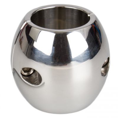 Torment Stainless Steel Oval Ball Stretcher 5 5cm