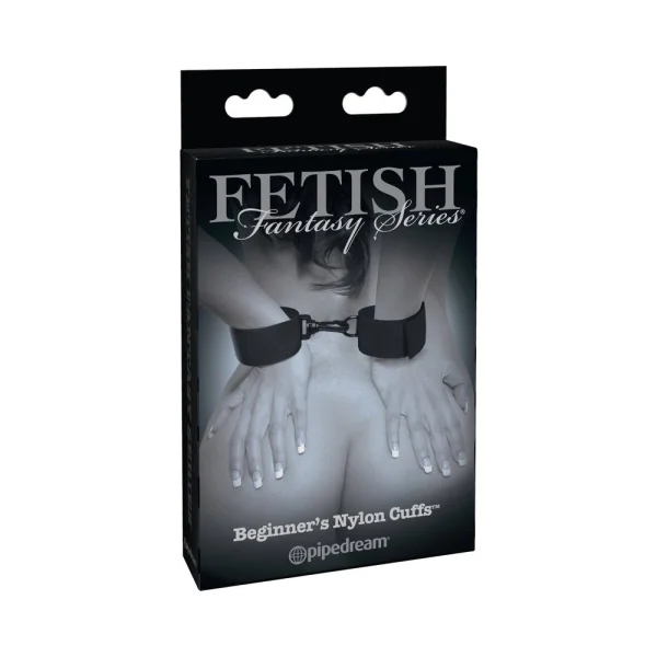 Fetish Fantasy Beginner's Beginner's Nylon Cuffs Black