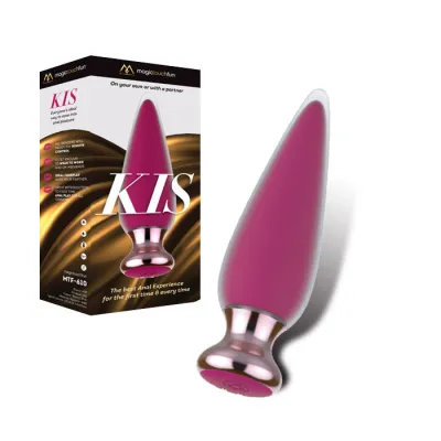 Magic Touch Fun KIS Remote Vibrating Butt Plug