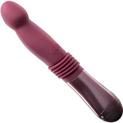 Temptasia Trixie Thrusting Silicone Rechargeable Waterproof G Spot Dildo By Blush