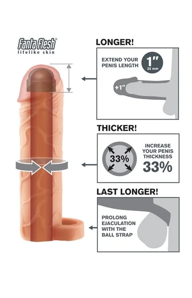 Fantasy Extension 1-Inch Extension With Ball Strap