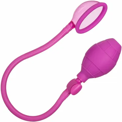 Mini Silicone Clitoral Pump by CalExotics Pink